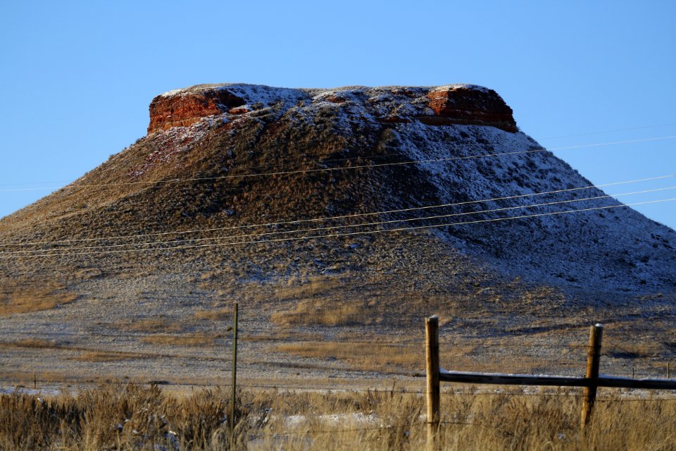 Rawhide Butte in Campbell County, Wyoming