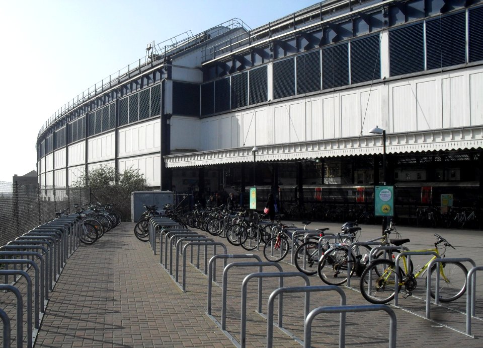 Rear Approach to Brighton Station (March 2012)