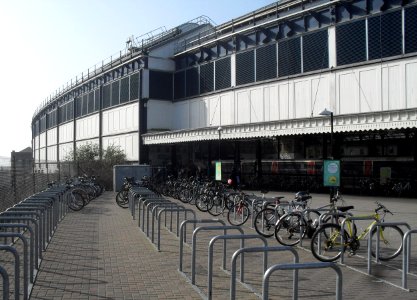 Rear Approach to Brighton Station (March 2012)