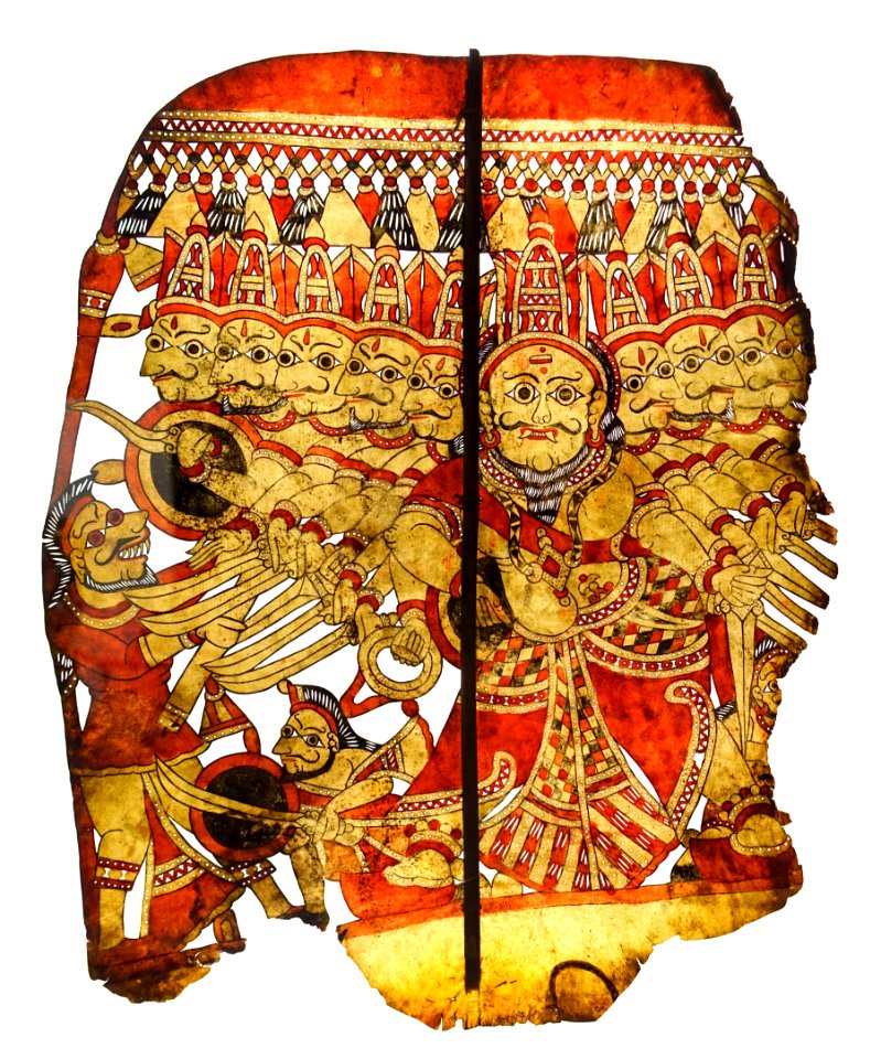 Ravana disguised as a hermit - Museu do Oriente - Lisbon, Portugal - DSC06659