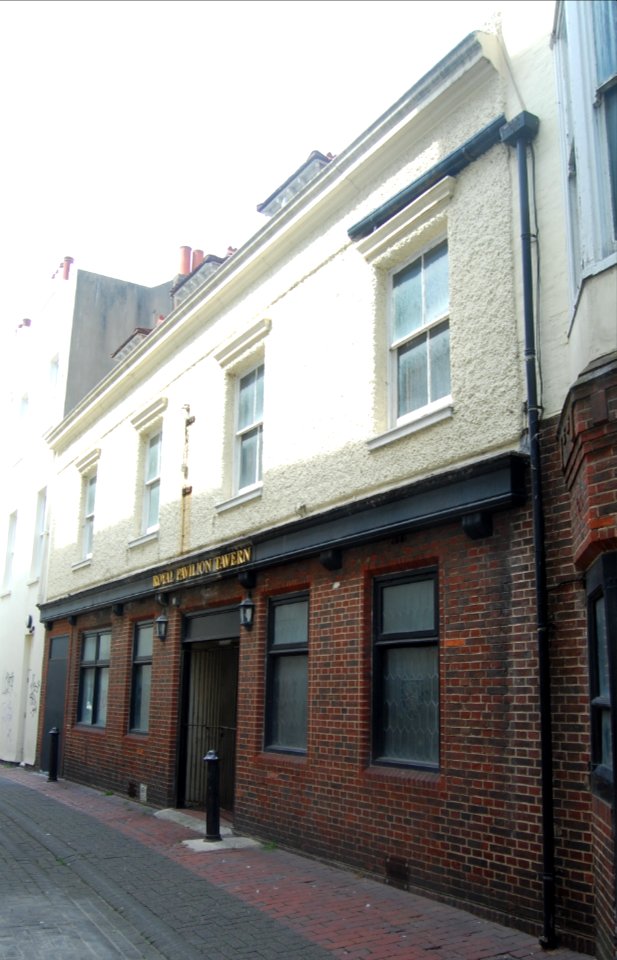 Rear Elevation of Royal Pavilion Tavern, Steine Lane, Brighton (July 2019)