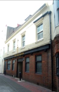 Rear Elevation of Royal Pavilion Tavern, Steine Lane, Brighton (July 2019)