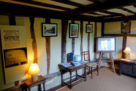 Reading room - Alfriston Clergy House - Alfriston, East Sussex, England - DSC05117