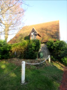 Rear Elevation of 1 Dean Court Road, Rottingdean (December 2016)
