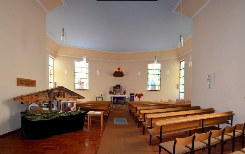 Ransbach (Hohenroda), evangelische Kirche, innen