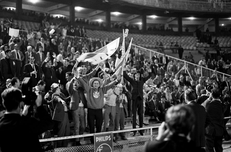 Real Madrid tegen Ajax 2-1. Supporters, Bestanddeelnr 920-7789