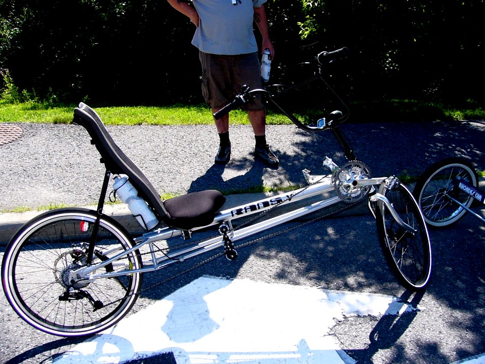 Rans V recumbent bicycle