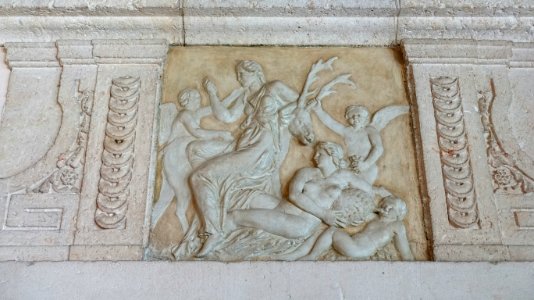 Relief - Vizcaya Museum and Gardens - Miami, Florida - DSC08516