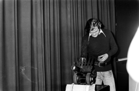 Regisseur Jerry Skolimovski opent Cinestud, internationa festival voor Studenten, Bestanddeelnr 923-2995