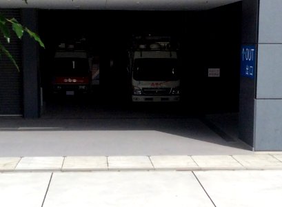 Relay cars of Asahi Broadcasting Corporation