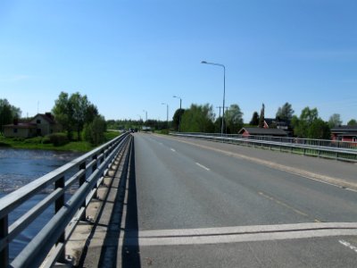 Regional road 927 at Liakka river