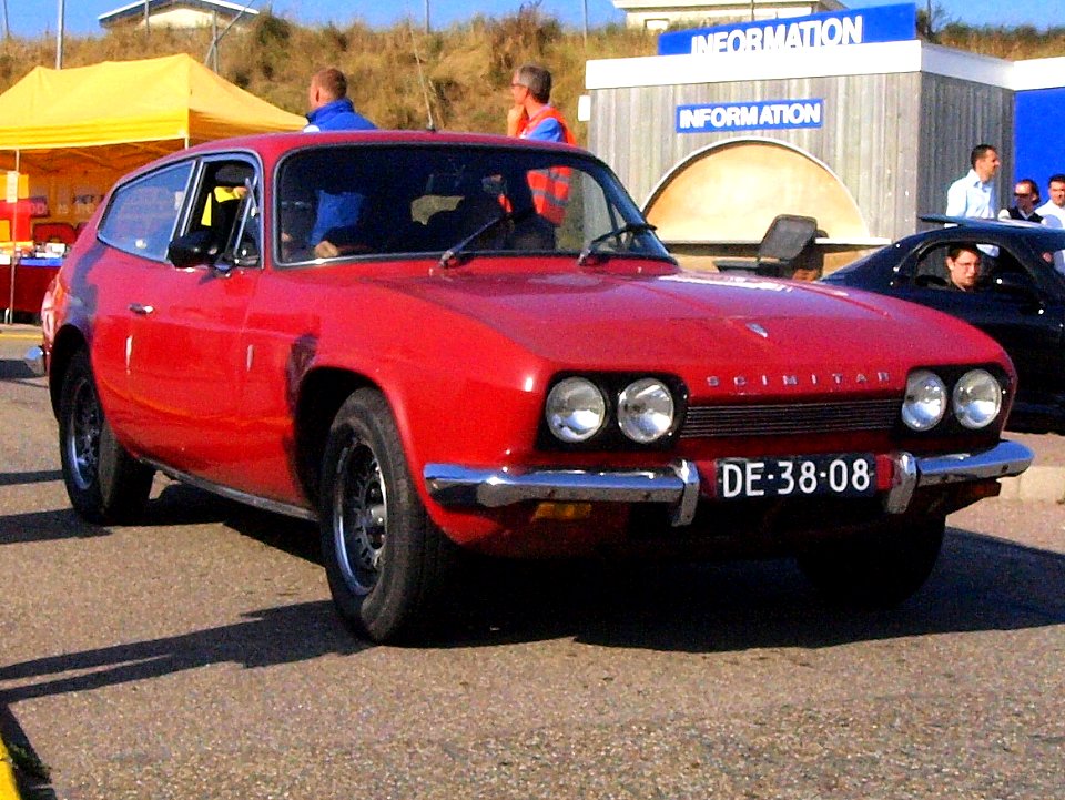 RELIANT SCIMITAR GTE AIRBORN dutch licence registration DE-38-08 pic1