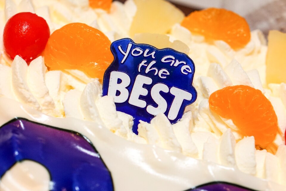 You are the best saying celebration