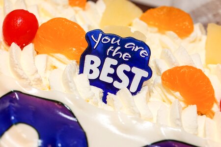 You are the best saying celebration