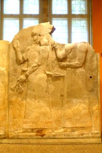 Relief A, section 3 of 3 - Palace of Sargon II, Khorsabad - Oriental Institute Museum, University of Chicago - DSC07519