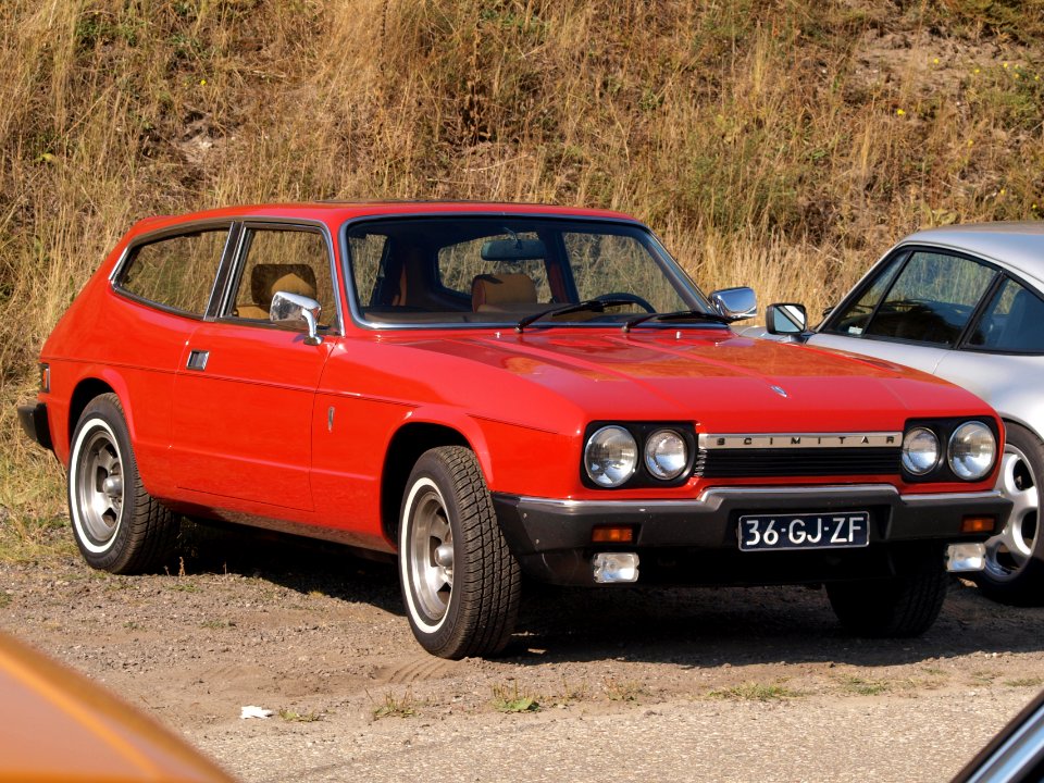 Reliant SCIMITAR GTE AUTOMATIC dutch licence registration 36-GJ-ZF pic4