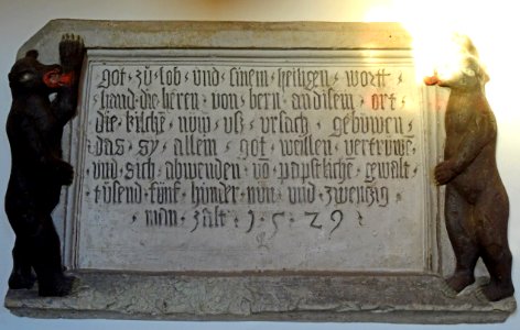 ReinachKircheBauinschrift