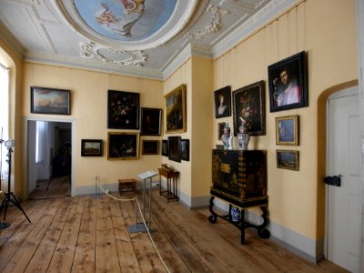Raumübersicht Kabinett der Kurfürstin, Schloss Caputh – P1020682