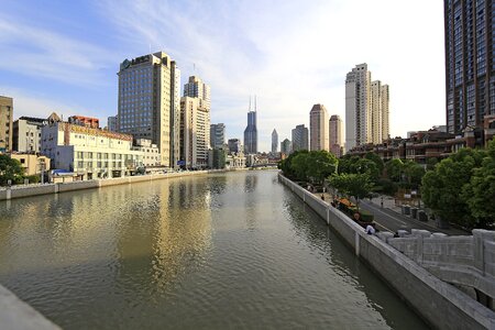 Shanghai river landscape