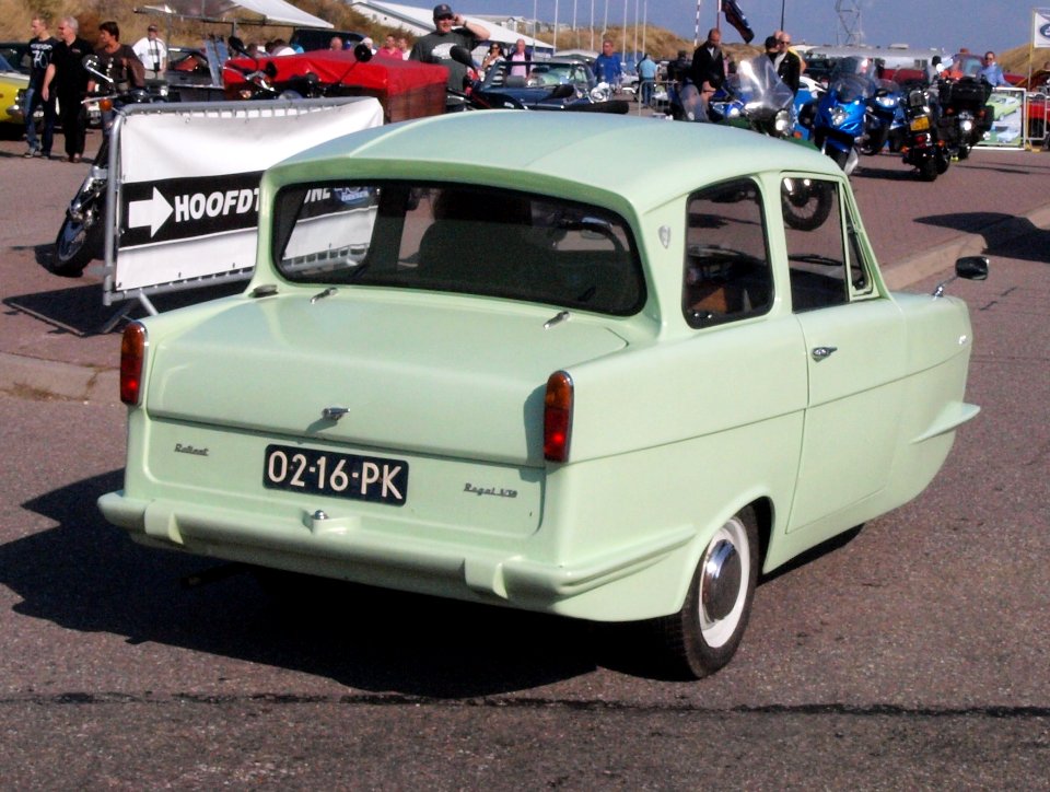 Reliant Regal dutch licence registration 02-16-PK pic6