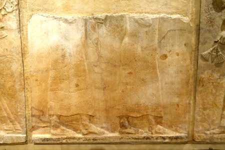 Relief A, section 2 of 3 - Palace of Sargon II, Khorsabad - Oriental Institute Museum, University of Chicago - DSC07517