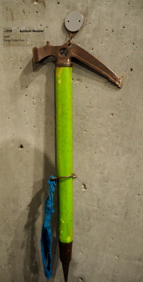 Reinhold Messner Nanga Parbat Iceaxe 1978 (MMM Corones)