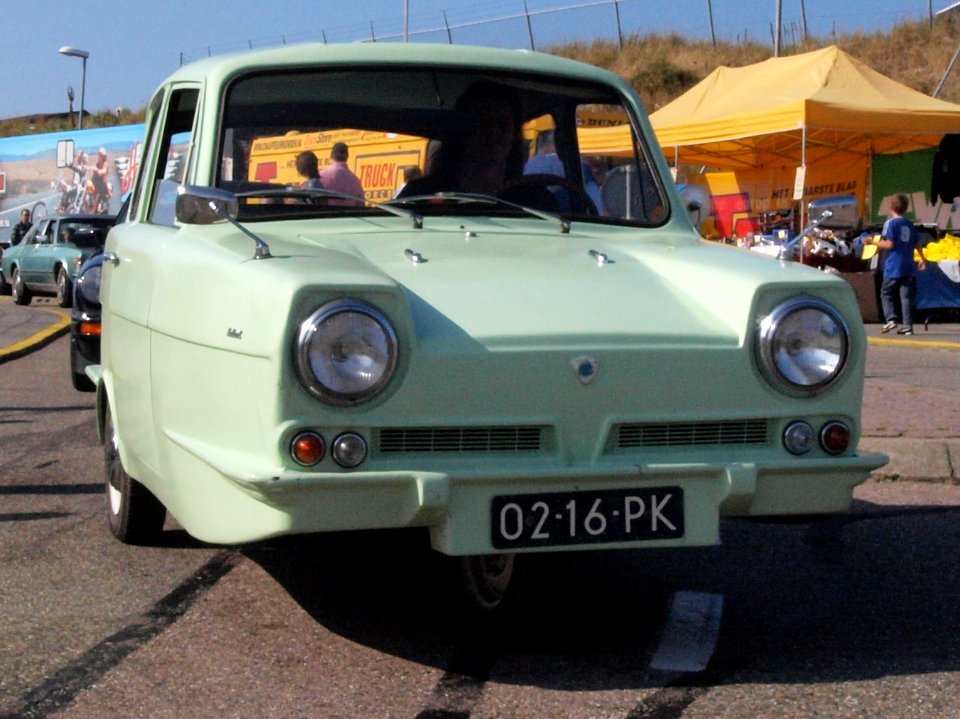 Reliant Regal dutch licence registration 02-16-PK pic2