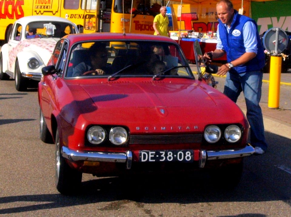RELIANT SCIMITAR GTE AIRBORN dutch licence registration DE-38-08 pic3