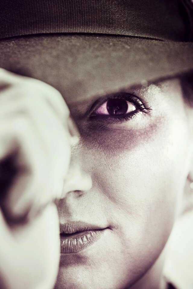 Seductive portrait fashion