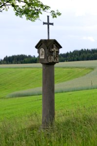 Reichenbach (Oberfranken) - Sandsteinmarter Richtung Teuschnitz 1