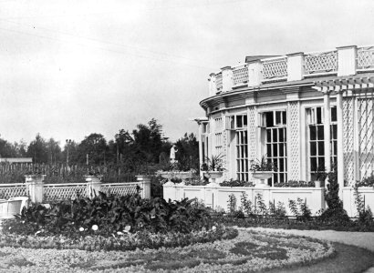 Reis naar rusland, gebouwen, bloemenpaviljoen, Bestanddeelnr 195-0134