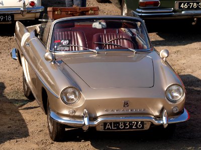 Renault Caravelle 1100 Cabriolet dutch licence registration AL-83-26 pic01