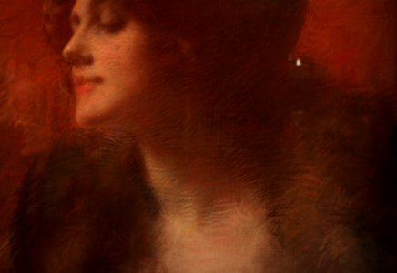 René Gilbert Portrait de femme à l'aigrette Petit Palais 29122017 2