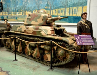 Renault 39 in the Musée des Blindés