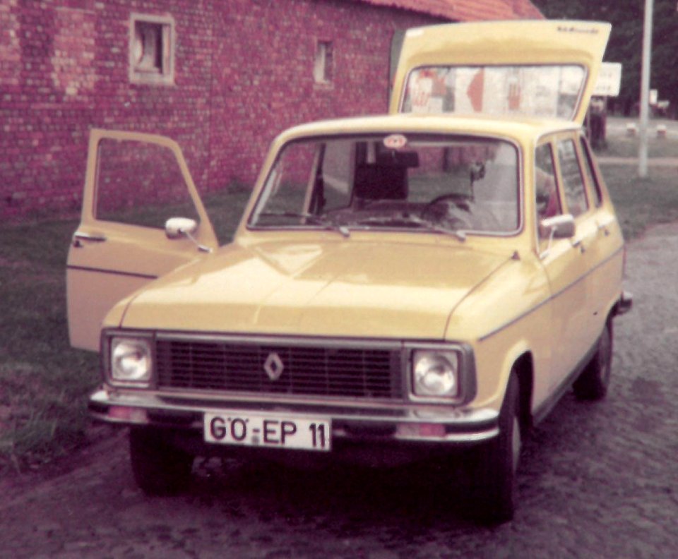 Renault car in Göttigen Germany