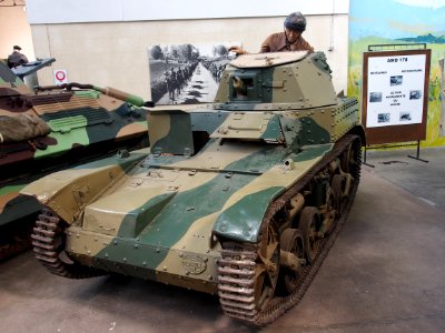 Renault AMR 33, Tanks in the Musée des Blindés, France, pic-3