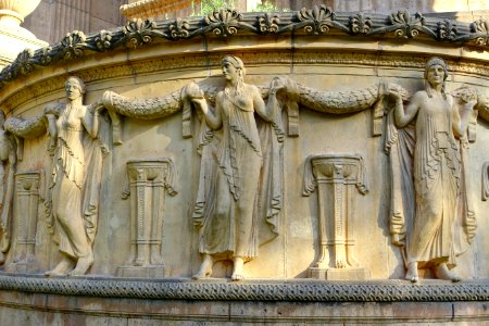 Reliefs - Palace of Fine Arts - San Francisco, CA - DSC02458 photo