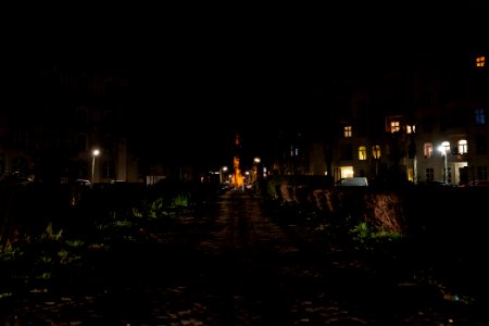 Renée-Sintenis-Platz Berlin-Friedenau at night 2021-01-08 02