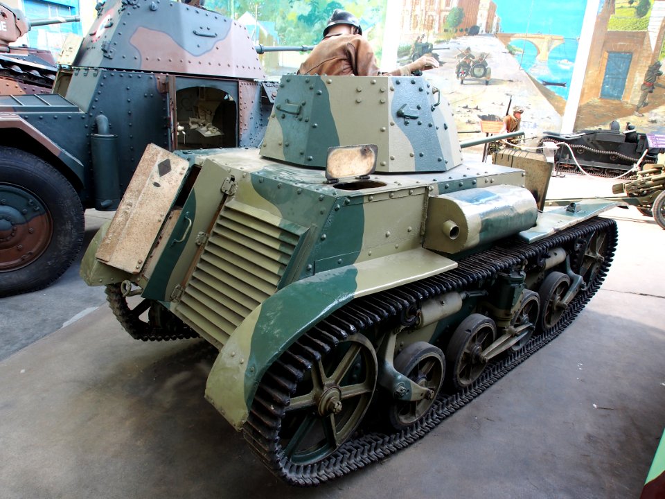 Renault AMR 33, Tanks in the Musée des Blindés, France, pic-7
