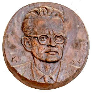 Relief of Miklós Jancsó, pharmacologist, in the Szeged Pantheon - 2