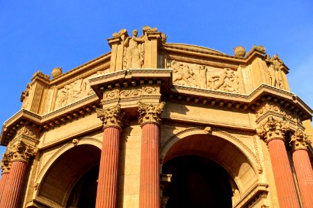 Reliefs - Palace of Fine Arts - San Francisco, CA - DSC02452