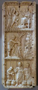 Relief panel with Scenes from the Life of Christ, Rome or Milan, 1st half of the 5th century, ivory - Bode-Museum - DSC03537