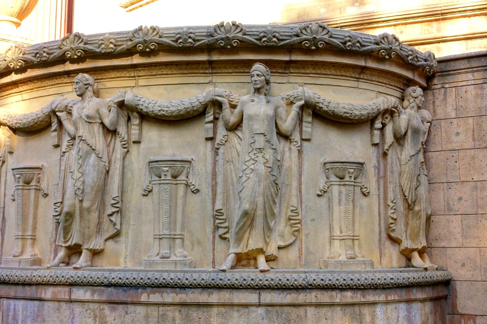Reliefs - Palace of Fine Arts - San Francisco, CA - DSC02456