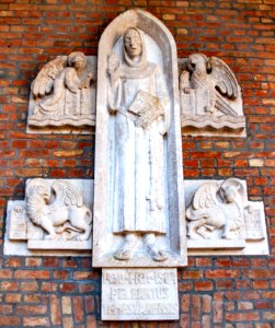 Relief of Pelbárt Temesvári in the Szeged Pantheon photo