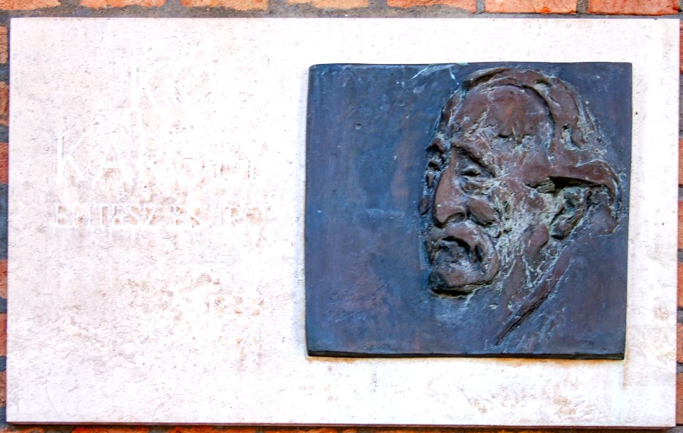 Relief of Károly Kós in the Szeged Pantheon