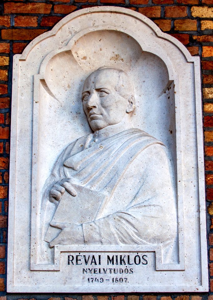 Relief of Miklós Révay in the Szeged Pantheon