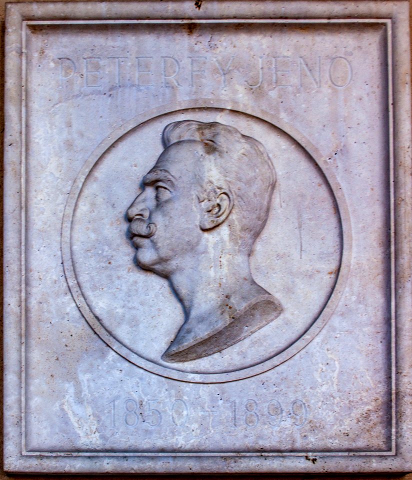 Relief of Jenő Péterfy in the Szeged Pantheon