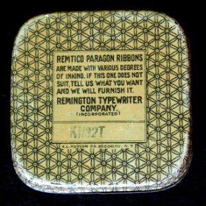 Remtico Ribbon tin back