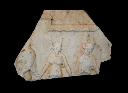 Relief nymphes Hermes