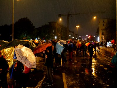 Reoccupation Extinction Rebellion blockade Kottbusser Brücke 2019-10-10 10